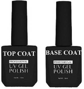 Hilex TOP COAT, BASE COAT-Professional UV Gel Nail Polish MULTICOLOR