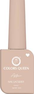 COLORS QUEEN Affair Matte Nail Lacquer, Chip Resisting, Long Lasting & Quick Dry Nail Polish 51 - Soft Amber