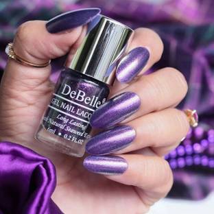 DeBelle Gel Nail Lacquer Delightful Daphne (Duo Holo Purple Glitter), 6ml