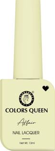 COLORS QUEEN Affair Matte Nail Lacquer, Chip Resisting, Long Lasting & Quick Dry Nail Polish 31 - Tahuna Sands