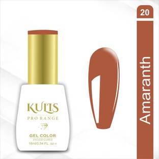 kulis UV Gel Nail Polish 16ml Brush Cap Bottle | Pro Range UV Lamp Cured Gel Color K20 Color: Amaranth
