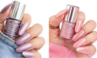 DeBelle Gel Nail Lacquers Combo of 2 (Appealing Aura & Magnetic Madelyn)