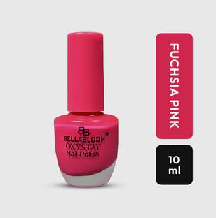 BellaBloom Fucia Nialpolish /Long-Lasting & Premium Look pink