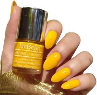 DeBelle Gel Nail Lacquer Yellow Nail Polish - 8 ml Caramelo Yellow