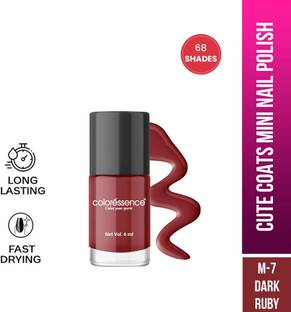 COLORESSENCE Cute Coats Mini Nail Polish Red