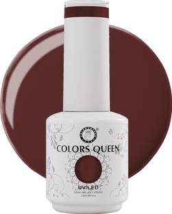 COLORS QUEEN UV LED Soak Off Long Lasting Gel Nail Polish with High Shine Lasts Upto 28 Days Shade - 132