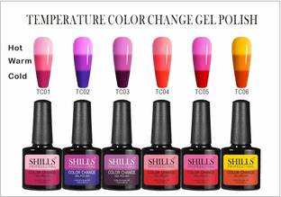 Shills Professional Temperature Color Change Gel Polish 7.5ml Multicolor