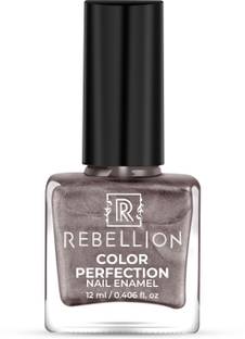 Rebellion Color Perfection Nail Enamel - 12ml | Metallic Brown - Mysterious Brown RM04 Mysterious Brown