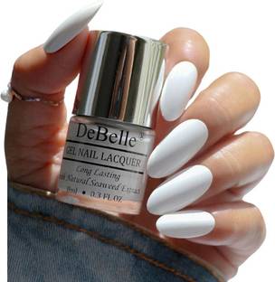 DeBelle Gel Lacquer White Nail Polish- Vanilla Croissant