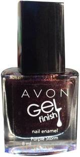 AVON Gel Finish Nail Enamel Purple Storm