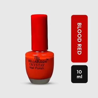 BellaBloom Blood Red Nail Polish for Women – High-Quality, Long-Lasting Finish 10ml Red