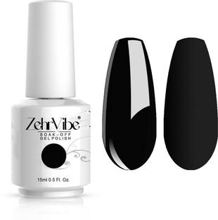 Syco Style UV/LED Soak Off Nail Gel Polish Black-01