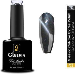 Gleevia Cat-Eye UV Gel Polish| Magnetic Gel Polish for Professionals 8ml Brush Cap C7 Shade Code: C7