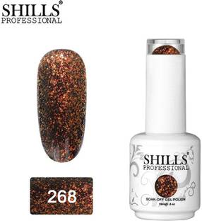 Shills Professional UV LED Soak Off Fireworks Glitter Gel Polish 268