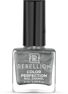 Rebellion Color Perfection Nail Enamel - 12ml | Metallic Grey - Devoted Diva RM02 Devoted Diva