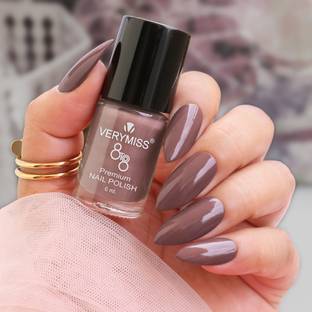 VERYMISS Premium Matte Nail Polish 6ml | Smooth Application | Quick Drying I 317 Light Fawn