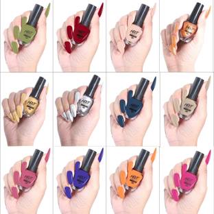 HOOT Glossy Finish Nail Paint | Long lasting, Quick Dry Paint With Chip Resistant | 12 Stunning Shades