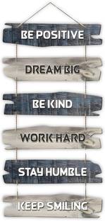 NXI Wooden Trending UV Printed Wooden MDF Wall Hanging for Home/Office Decoration Name Plate