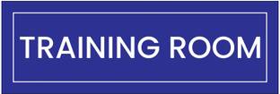 SignsExpress Plastic Training Room Name Plate Name Plate