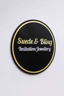 PY Creations Plastic Professional Name Plate