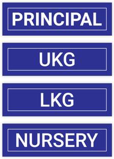 SignsExpress Plastic Classroom and Principal Room Name Plate Name Plate