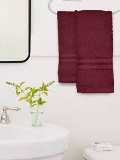 TRIDENT Home Essential Pack of 2 RedWine Cloth Napkins