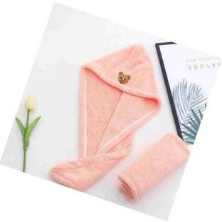 SNAN HAIR TOWEL PO1 C2 Pink Cloth Napkins