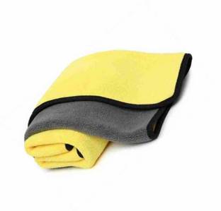 SNAN Microfiber Car washing clothes (Pack Of 1, 600GSM) Multicolor Cloth Napkins
