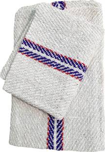 GABA napkin for Home Floor Cleaning, Pocha Cloth,Floor napkin,Wet and Dry,(2pcs) OFF WHITE Cloth Napkins