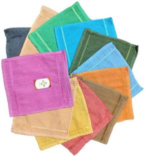 Terry Retail Face Towels Multicolor Cloth Napkins