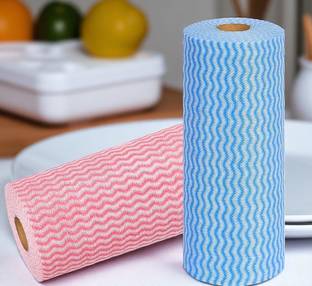 9Up Disposable Dish Cloth Reusable Dish Towels Kitchen Paper Towels Multicolor Paper Napkins