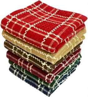 Heartmia Modern Striped Multicolor Cloth Napkins