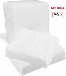 Ashni Dry Tissue - pcs 400 White White Paper Napkins