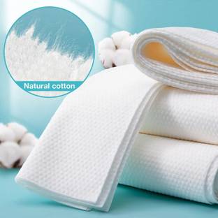 Liftoff Multipurpose tissue paper reusable/washable ss01 (50 tissue each pack ) White Cloth Napkins