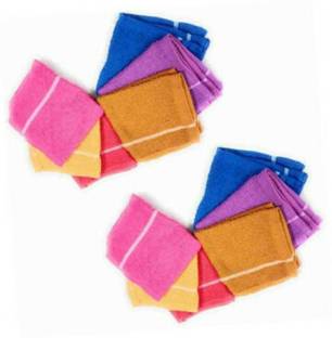SNAN PLAIN RUMAL PO12 C112 Multicolor Cloth Napkins
