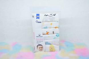 Moms Lap organic cotton muslin washcloth napkin pk 6 Multicolor Cloth Napkins