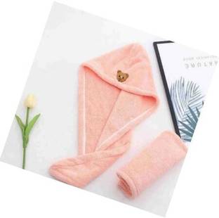 SNAN HAIR TOWEL PO1 C2 Pink Cloth Napkins