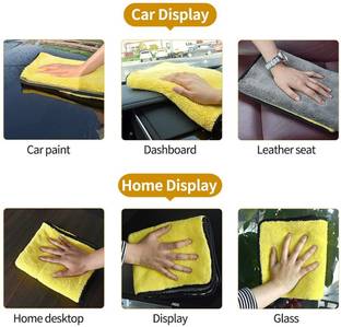 Welltech Microfiber Cleaning Cloth for Cars, Home, Kitchen, Window, Floor MCt30x1.211 Wet and Dry Microfiber Cleaning Cloth