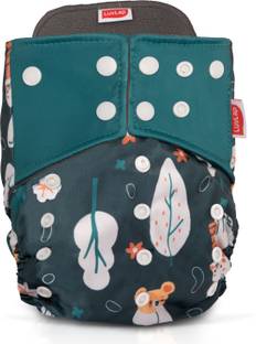 LuvLap Reusable Bamboo Charcoal Baby Cloth Diapers