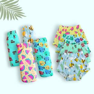 TinyBum Padded Underwear Pack of-4 Potty Training Pants for Babies 12-18 Months