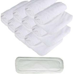 vsol Unisex Baby Diaper Insert Pad||Reusable &Washable||High Absorbing Cloth Diaper
