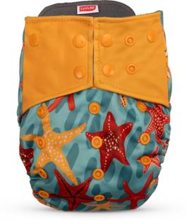 LuvLap Reusable Bamboo Charcoal Baby Cloth Diapers