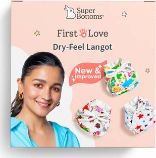 Superbottoms Dry Feel Langots Super Soft, Cotton Langot for Baby with Super DryFeel Layer