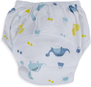 Baby Moo Multicolour Washable Reusable Cloth Nadi Diaper / Nappies / Langot for Newborn