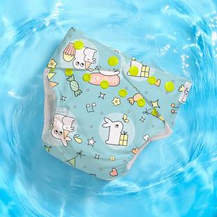 Superbottoms Swimming Diapers for Babies & Toddlers-Washable, Reusable & Adjustable-Pack of 1