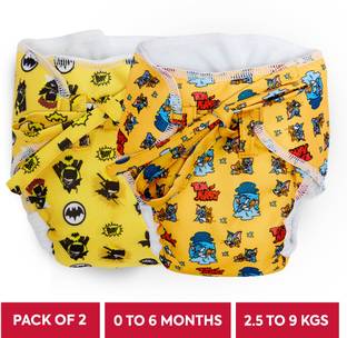 Miss & Chief by Flipkart Batman, Tom and Jerry Playtime Reusable Nappy