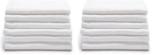 ANS 12 piece nappy cloth 70 x 70 cms Pure Cotton Reusable washable