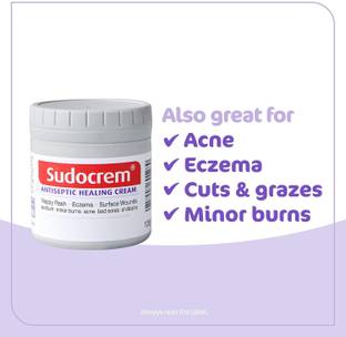 SUDOCREM Antiseptic Healing diaper rash cream for Eczema, Acne, and Minor Burns