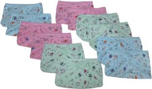 Stakipo New Born Baby Hosiery Cotton Nappies (Langot) Single Layer (Free Size - 6)