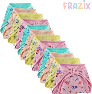 frazix New Born Baby Girl,Boy 100% Cotton Nappy hosieary material